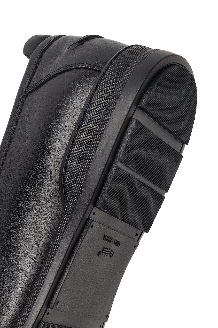 Erkek Siyah Deri Casual Loafer