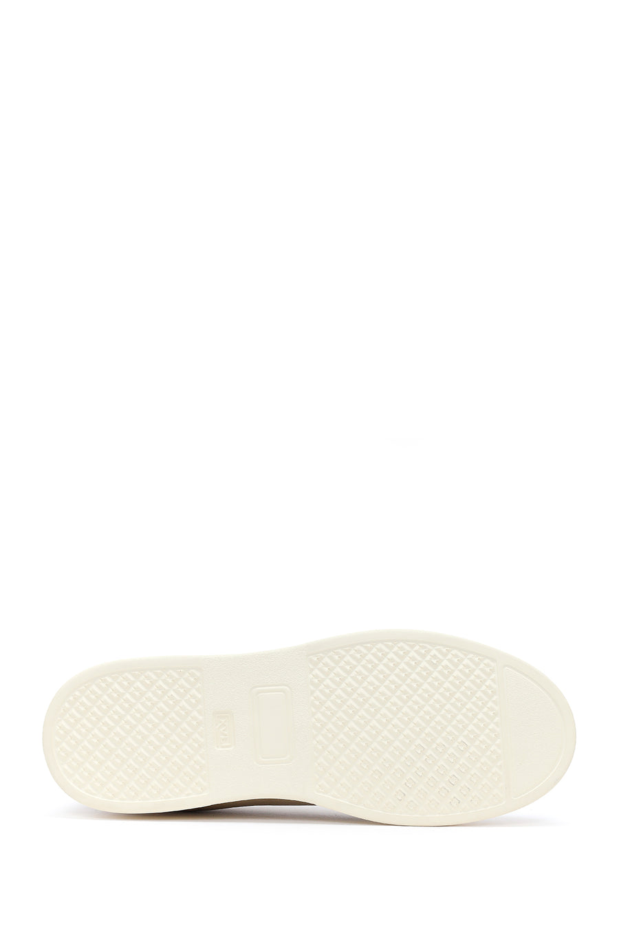 Erkek Açık Gri Deri Sneaker