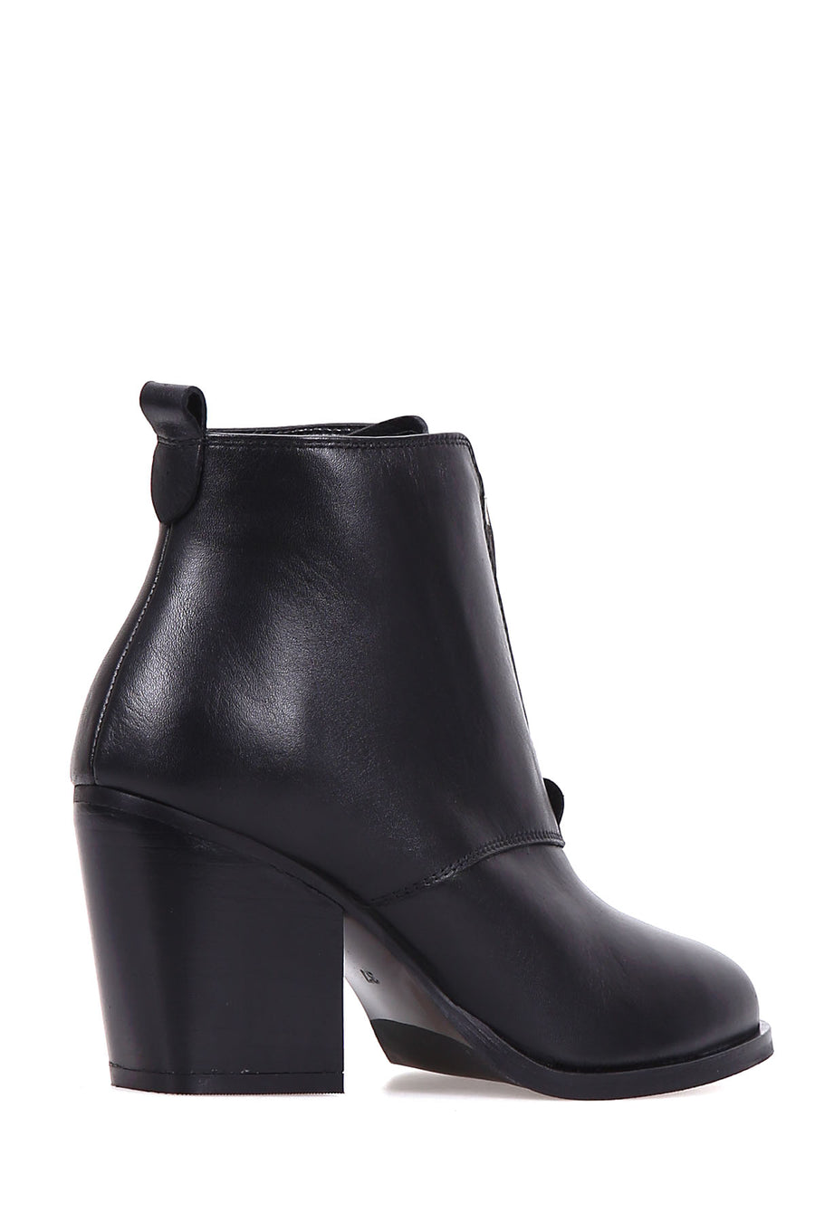 Women's Zipper Detailed Heeled Boots