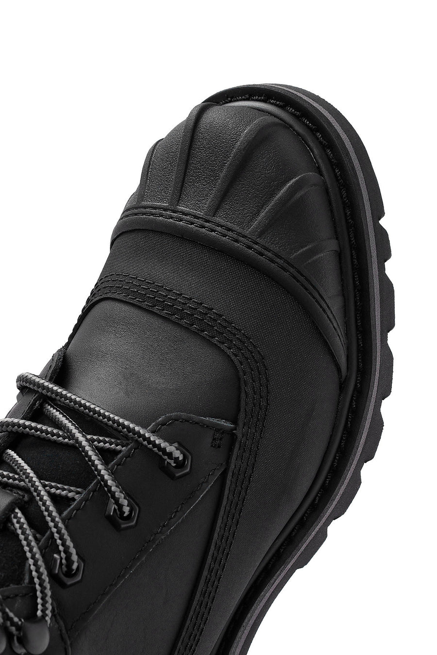 Caterpillar Men's Black Colorado Galosh WP Lace-Up Leather Combat Boots
