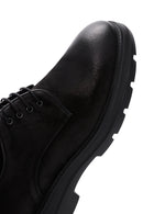 Men's Black Nubuck Leather Casual Shoes | Derimod