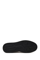Erkek Haki Bağcıklı Nubuk Deri Sneaker | Derimod