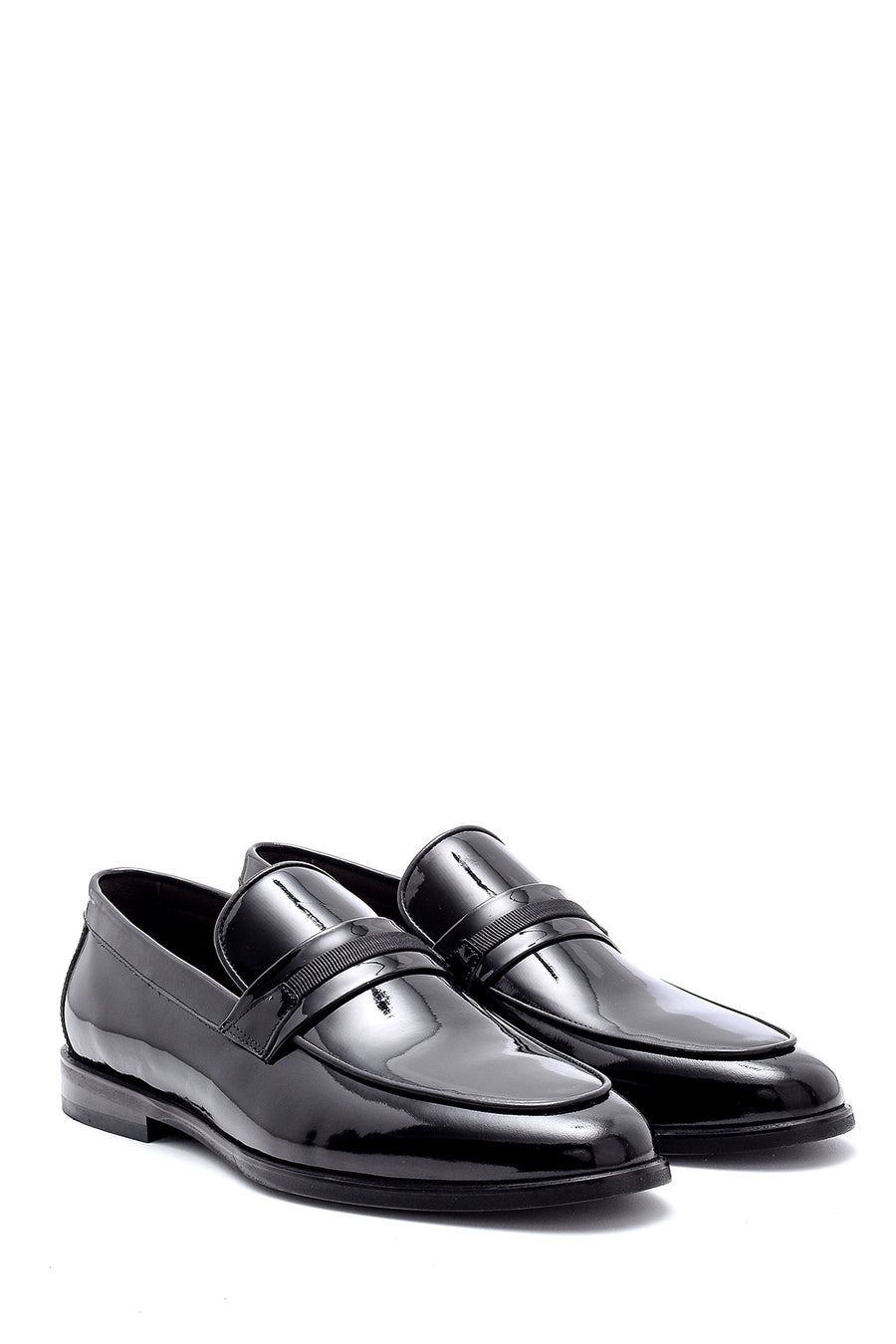 Men's Leather Patent Leather Loafer