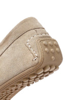 Erkek Bej Süet Deri Casual Loafer | Derimod