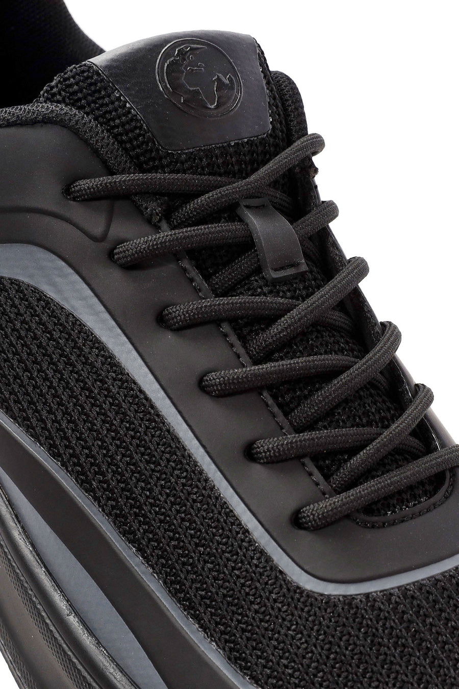 ACBC x Derimod Erkek Siyah Bağcıklı Sneaker
