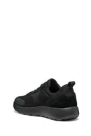 Geox Erkek Siyah U Xtors D -Mesh + Suede Bağcıklı Deri Sneaker | Derimod