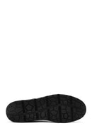 Male Black Lace-up Leather Casual Shoes | Derimod