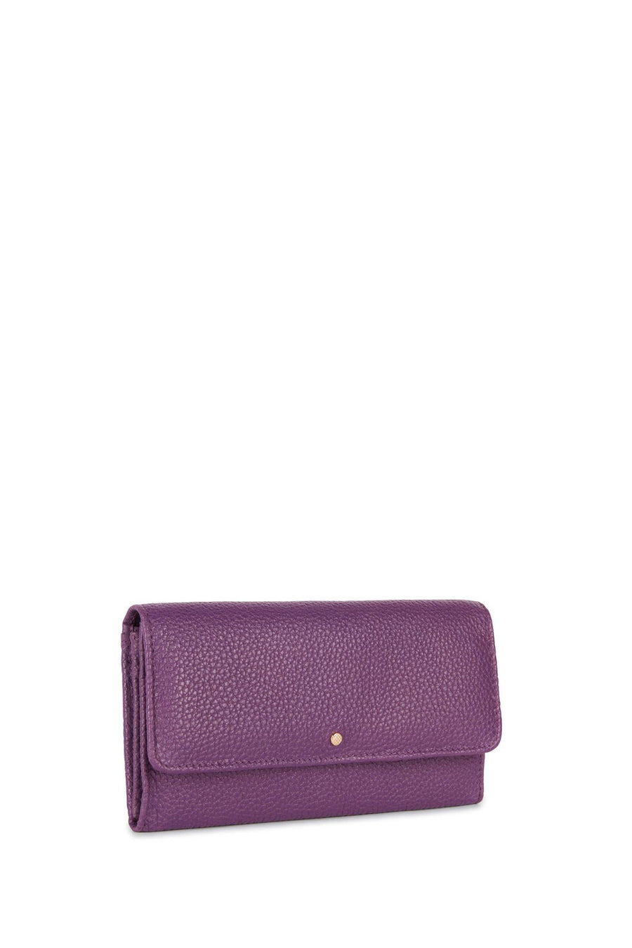 Geox Women's Purple Leather Wallet
