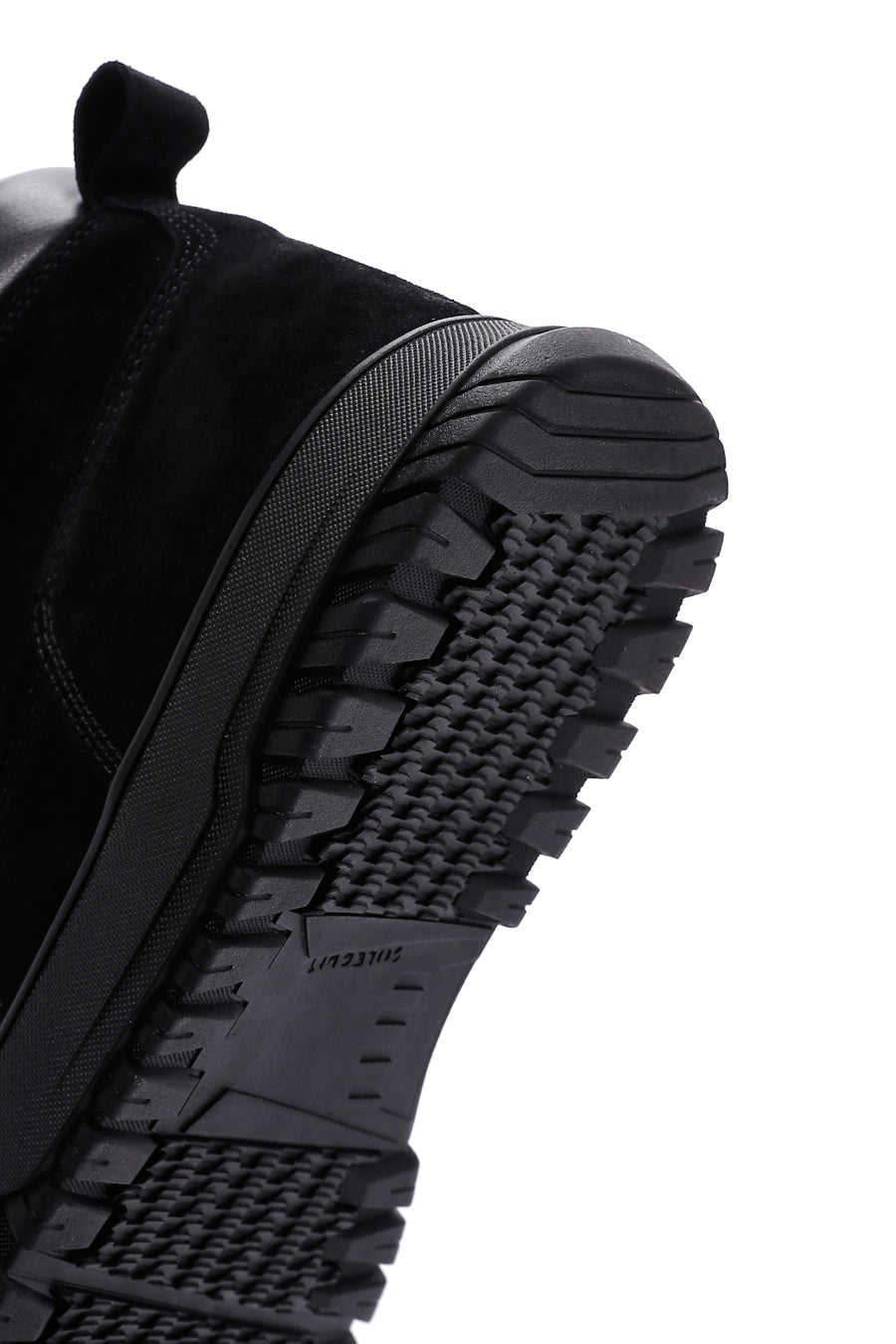 Men's Black Suede Leather Sports Boots