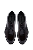 Men's Burgundy Lace-Up Leather Classic Shoes | Derimod