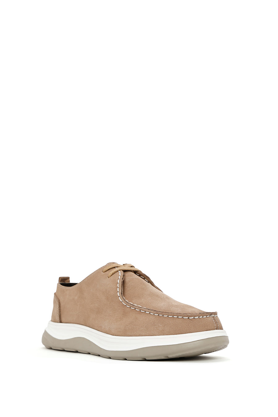 Men's Mink Lace-Up Nubuck Leather Comfort Shoes
