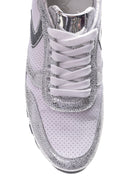 Kadın Gümüş Detaylı Sneaker | Derimod