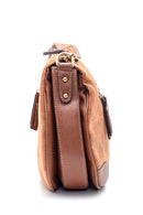 Women's Nubuck Strap Detailed Crossbody Bag | Derimod