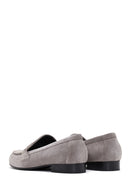 Kadın Vizon Süet Deri Loafer | Derimod