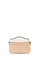 Woman Beige Long-Strap Crossbody Bag | Derimod