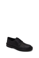 Male Black Lace-Up Leather Casual Shoes | Derimod