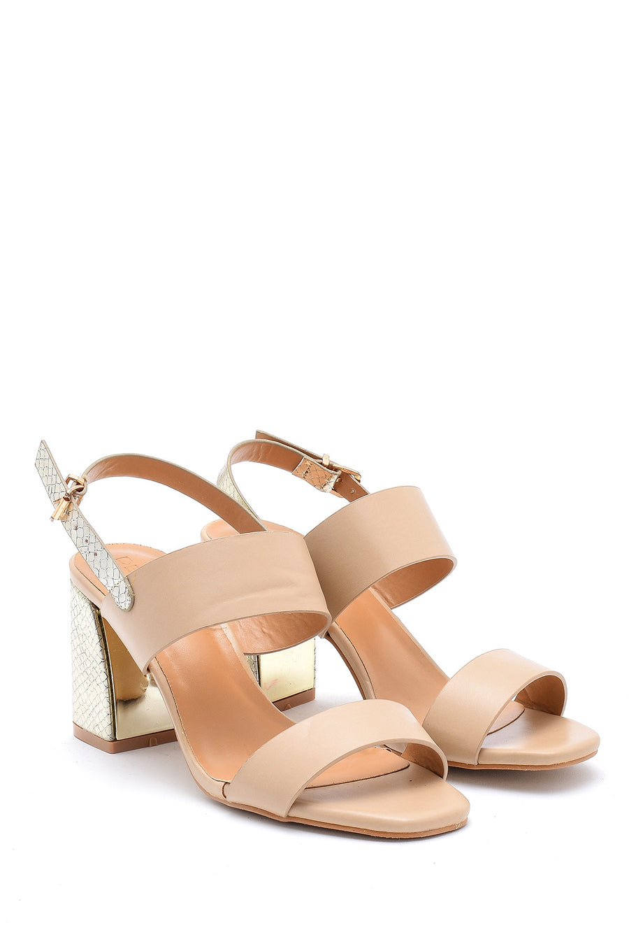 Women's Heel Detailed Sandals