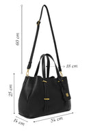 Women's Black Long Strap Shoulder Bag | Derimod