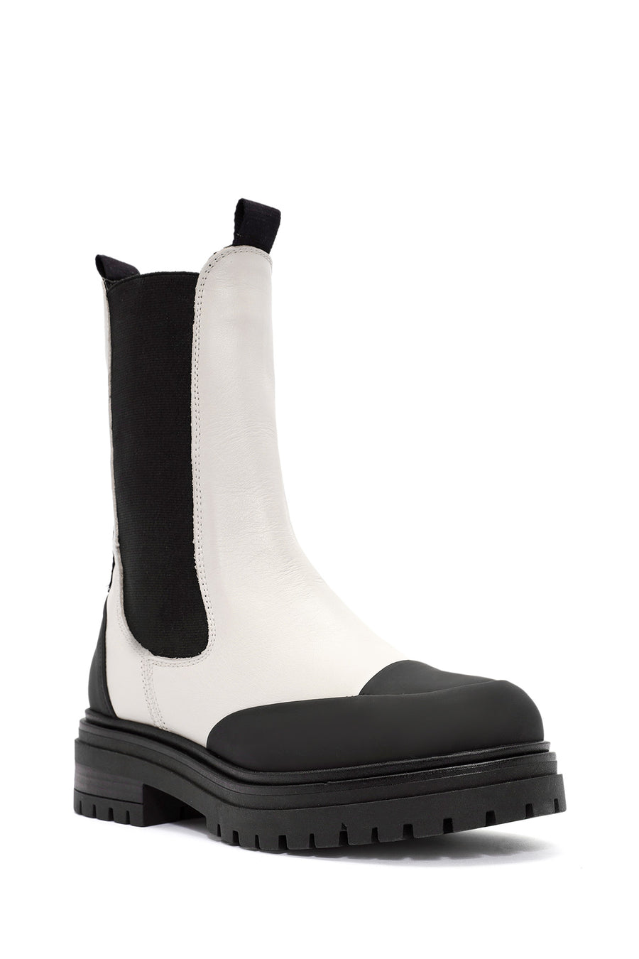 ACBC x Derimod Women's Cream Chelsea Boots