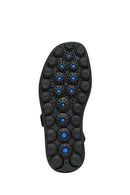 Geox Kadın Siyah D Spherica Ec4.1 S A - Nappa Bantlı Deri Sandalet | Derimod