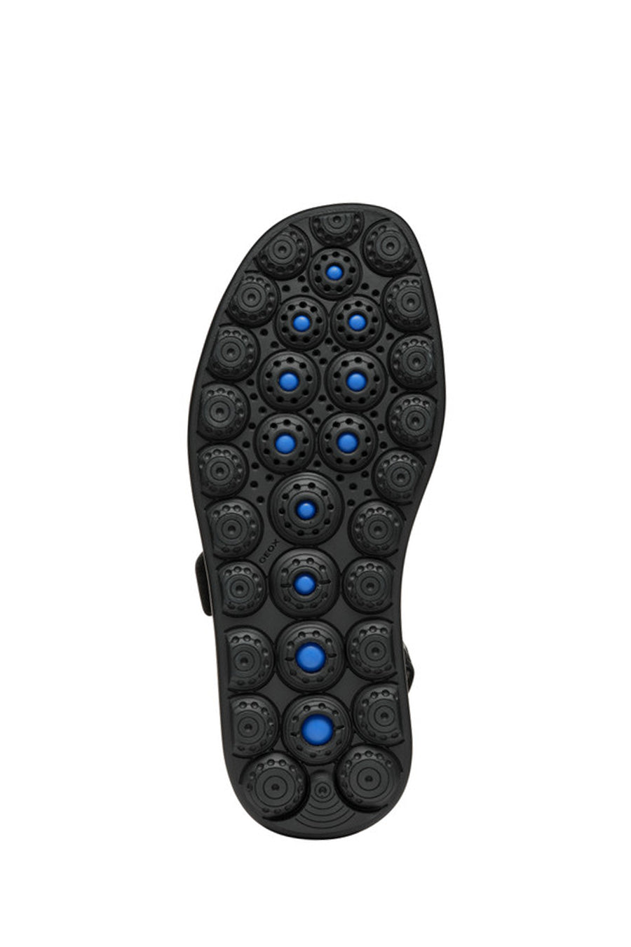 Geox Kadın Siyah D Spherica Ec4.1 S A - Nappa Bantlı Deri Sandalet