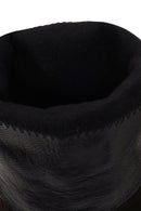 Kadın Antrasit Kalın Topuklu Süet Deri Kovboy Çizme | Derimod