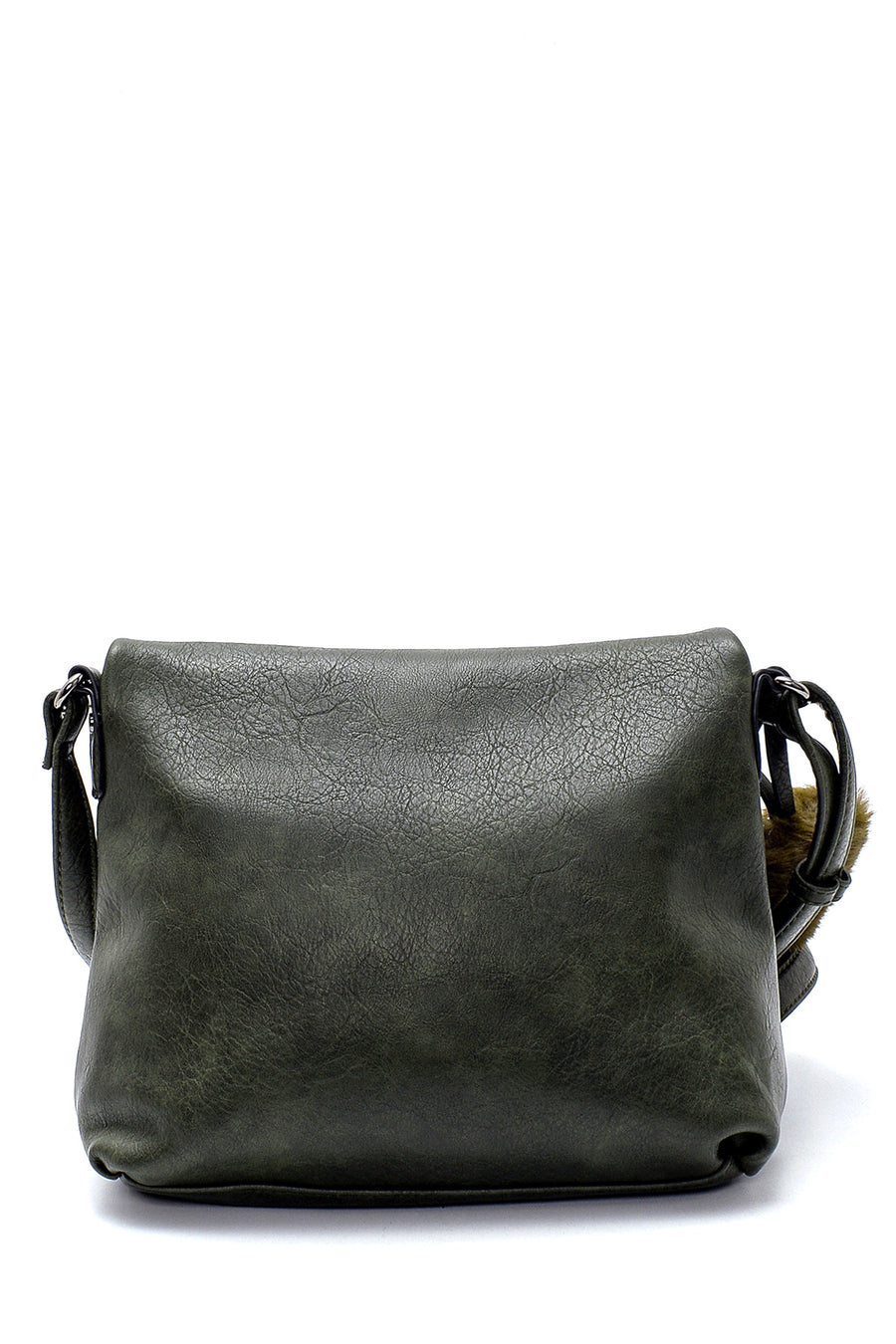 Women's Plush Detailed Crossbody Bag