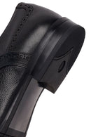 Male Black Lace-Up Leather Casual Shoes | Derimod