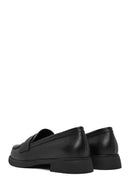 Kadın Siyah Deri Maskülen Loafer | Derimod