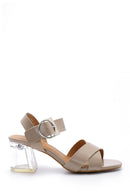 Women's Transparent Heeled Sandals | Derimod