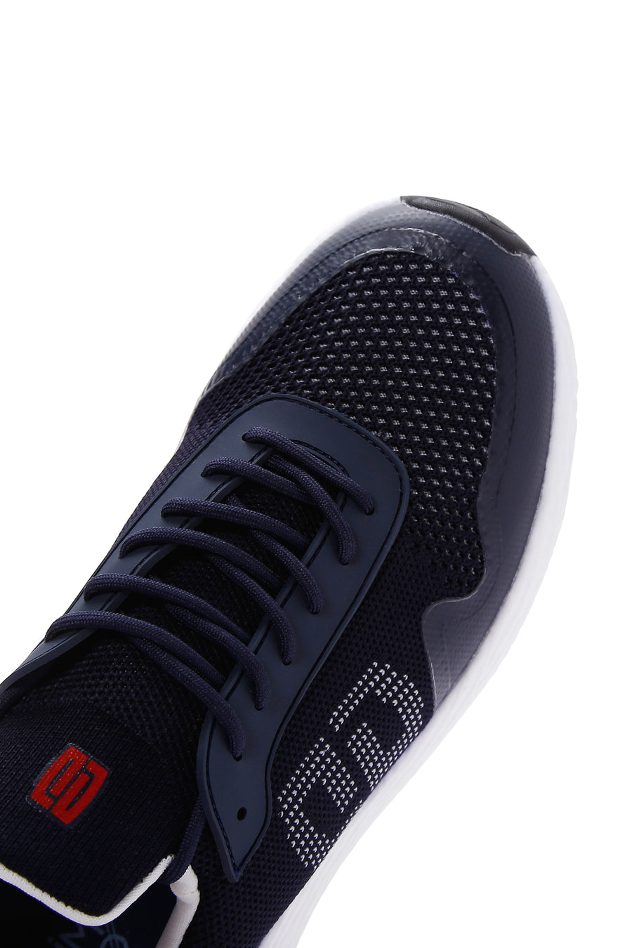 Derimod Zero Men's Navy Blue Lace-Up Thick Sole Sneaker