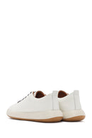 
Men's White Lace-Up Leather Sneaker
 | Derimod