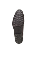 Geox Men's Brown Walk Pleasure F Lace-Up Leather Classic Shoes | Derimod