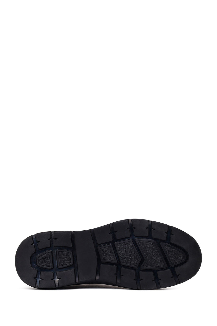 Erkek Kahverengi Bağcıklı Deri Sneaker