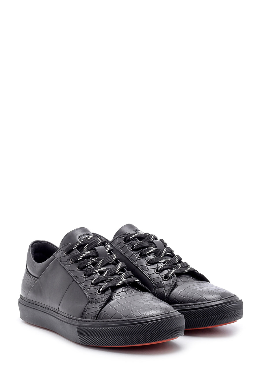 Men's Leather Crocodile Pattern Sneaker
