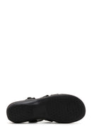 Women's Black Comfort Sandals | Derimod