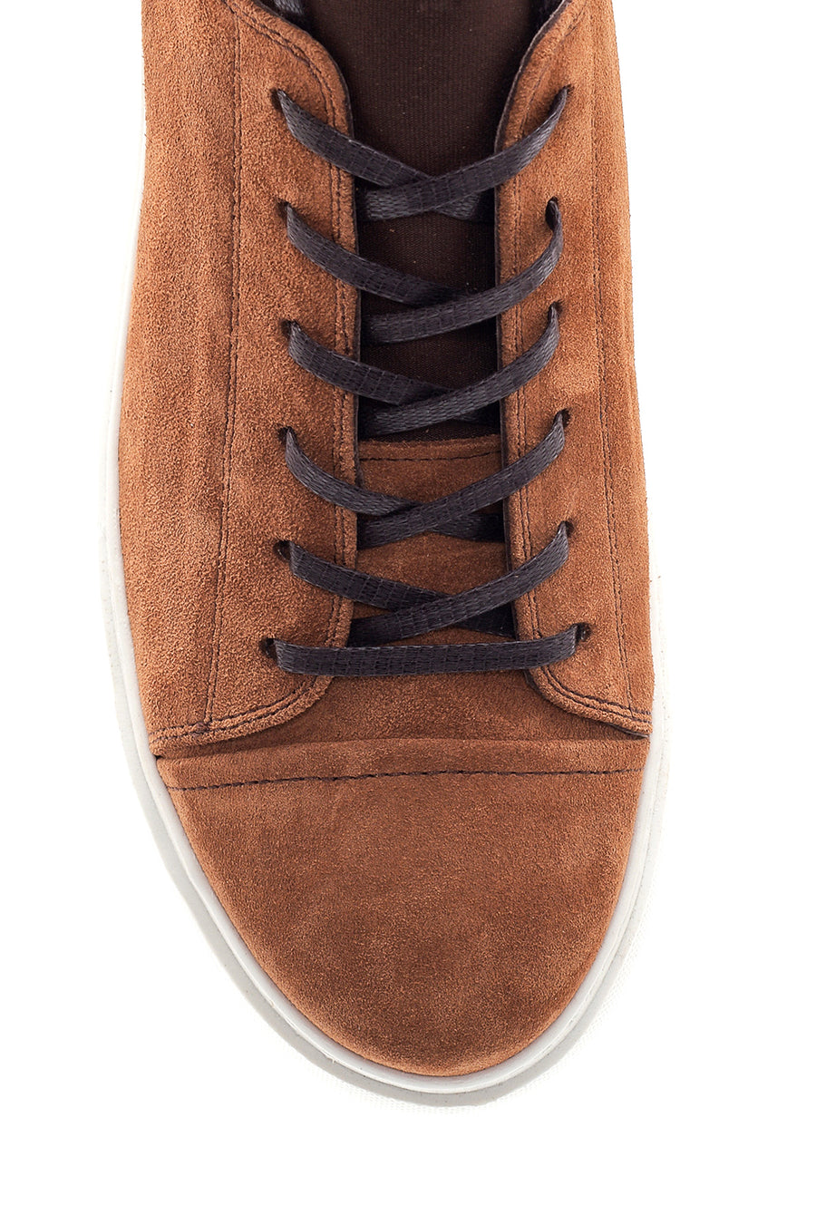 Men's Tan Suede Leather Sneaker