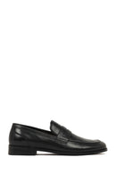 Derimod Black Erkek Siyah Deri Klasik Loafer | Derimod