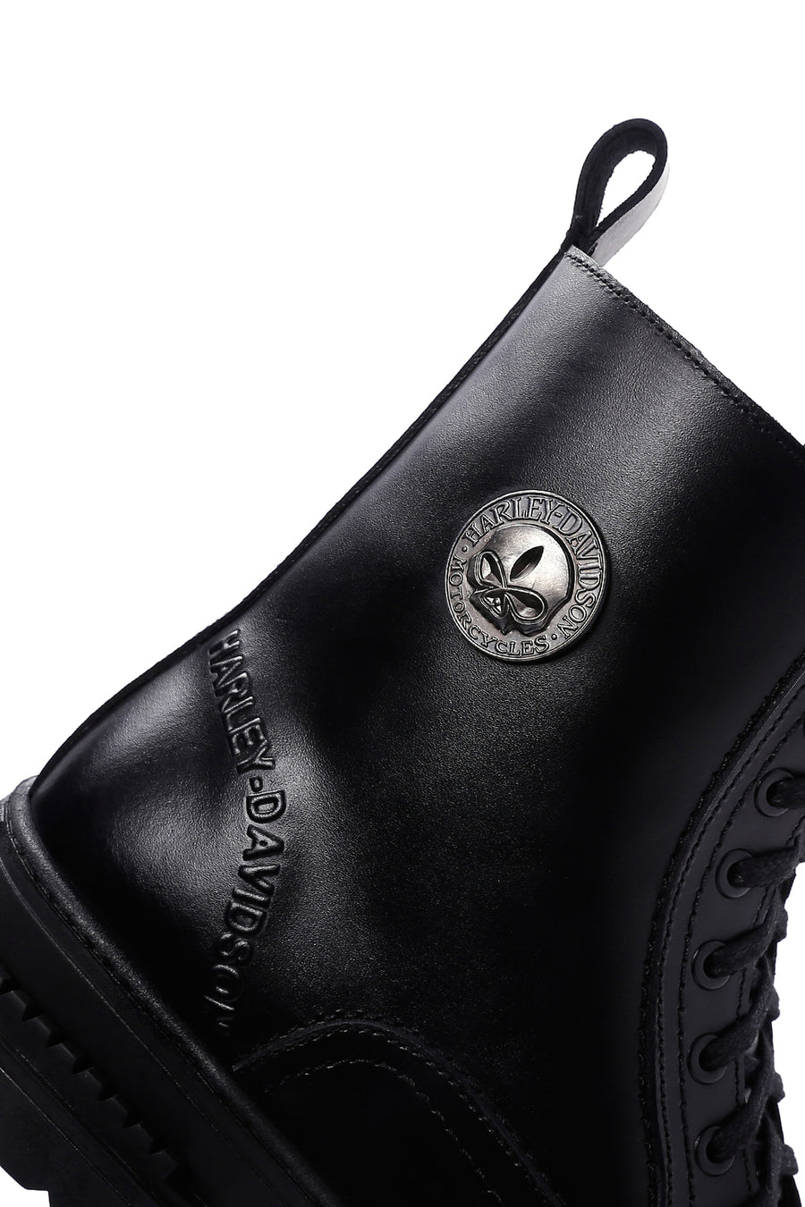 Harley Davidson Erkek Siyah Asrid Exc Deri Postal Bot