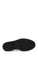 Male Black Double-Buckle Leather Casual Shoes | Derimod