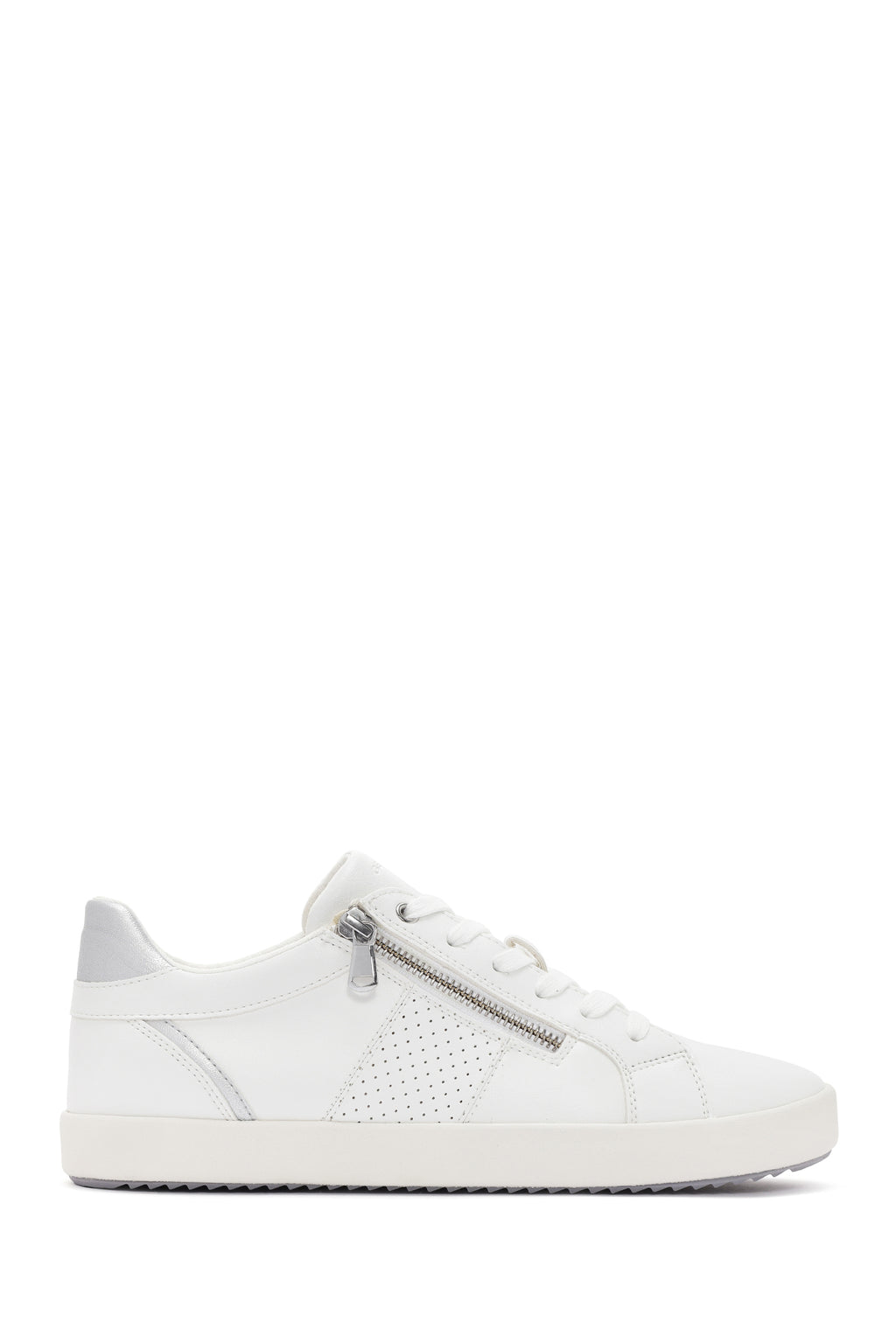 Geox Kadın Beyaz Blomiee Bağcıklı Deri Sneaker