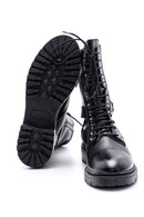 Women's Lace-up Leather Boots | Derimod
