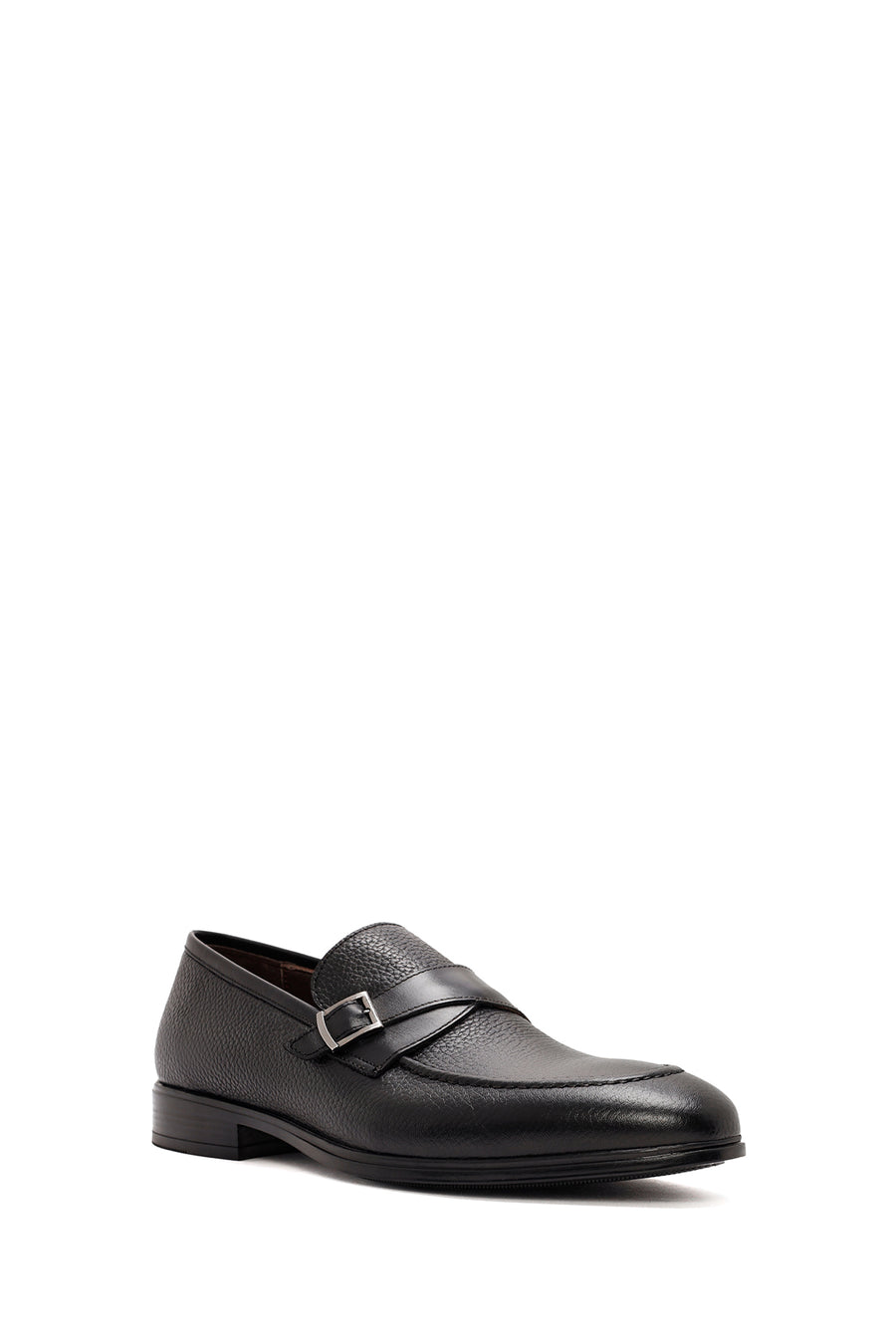 Erkek Siyah Deri Casual Loafer
