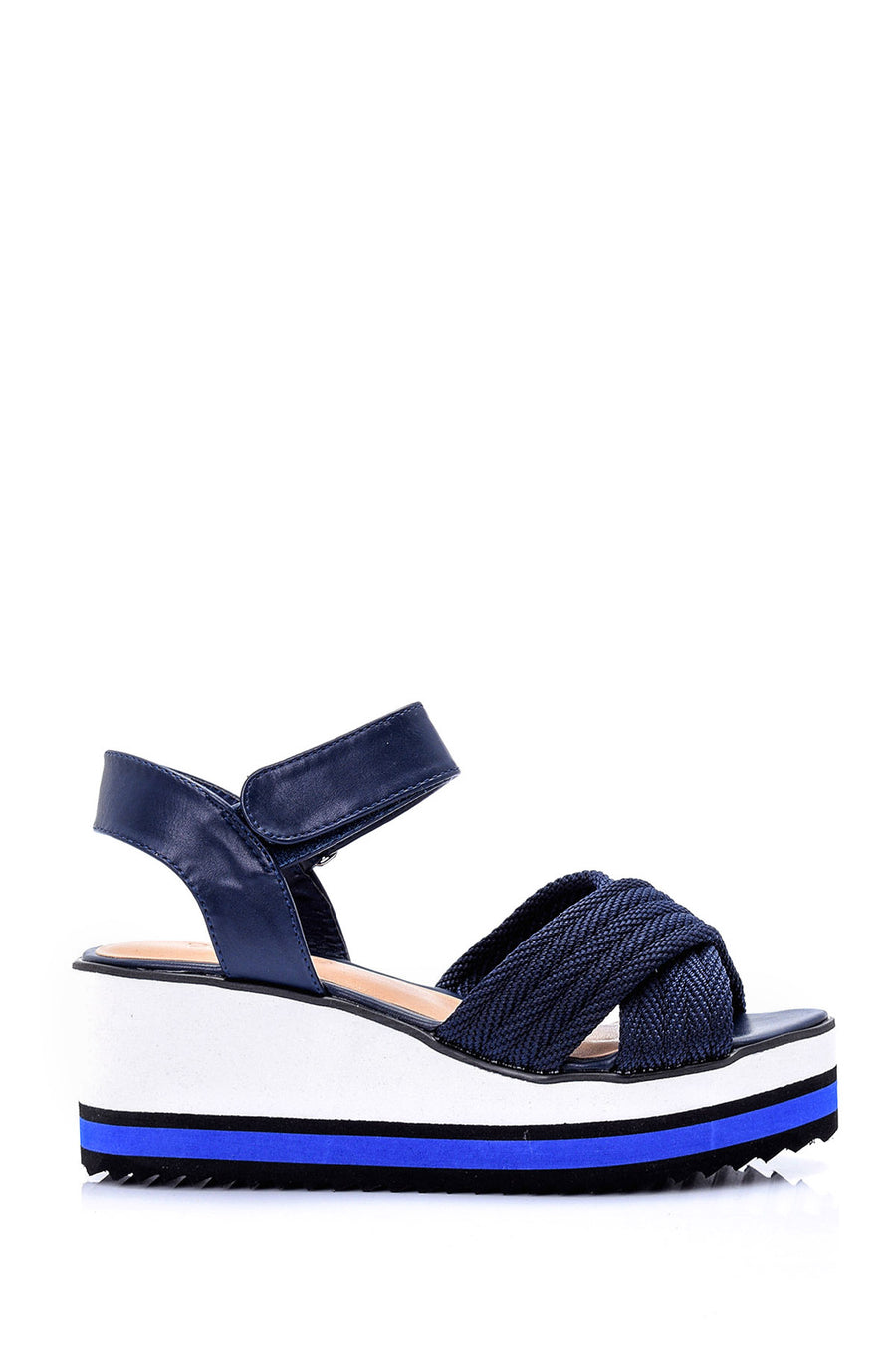 Kadın Dolgu Topuklu Sandalet 19SFE213914 | Derimod