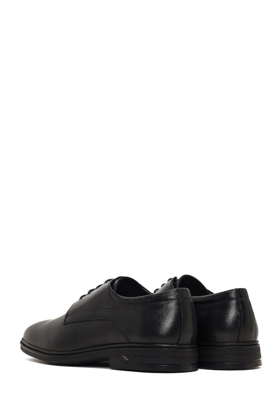Derimod Fly Male Black Lace-Up Leather Casual Shoes