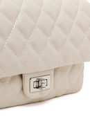 Woman Cream Chain-Strap Quilted Shoulder Bag | Derimod