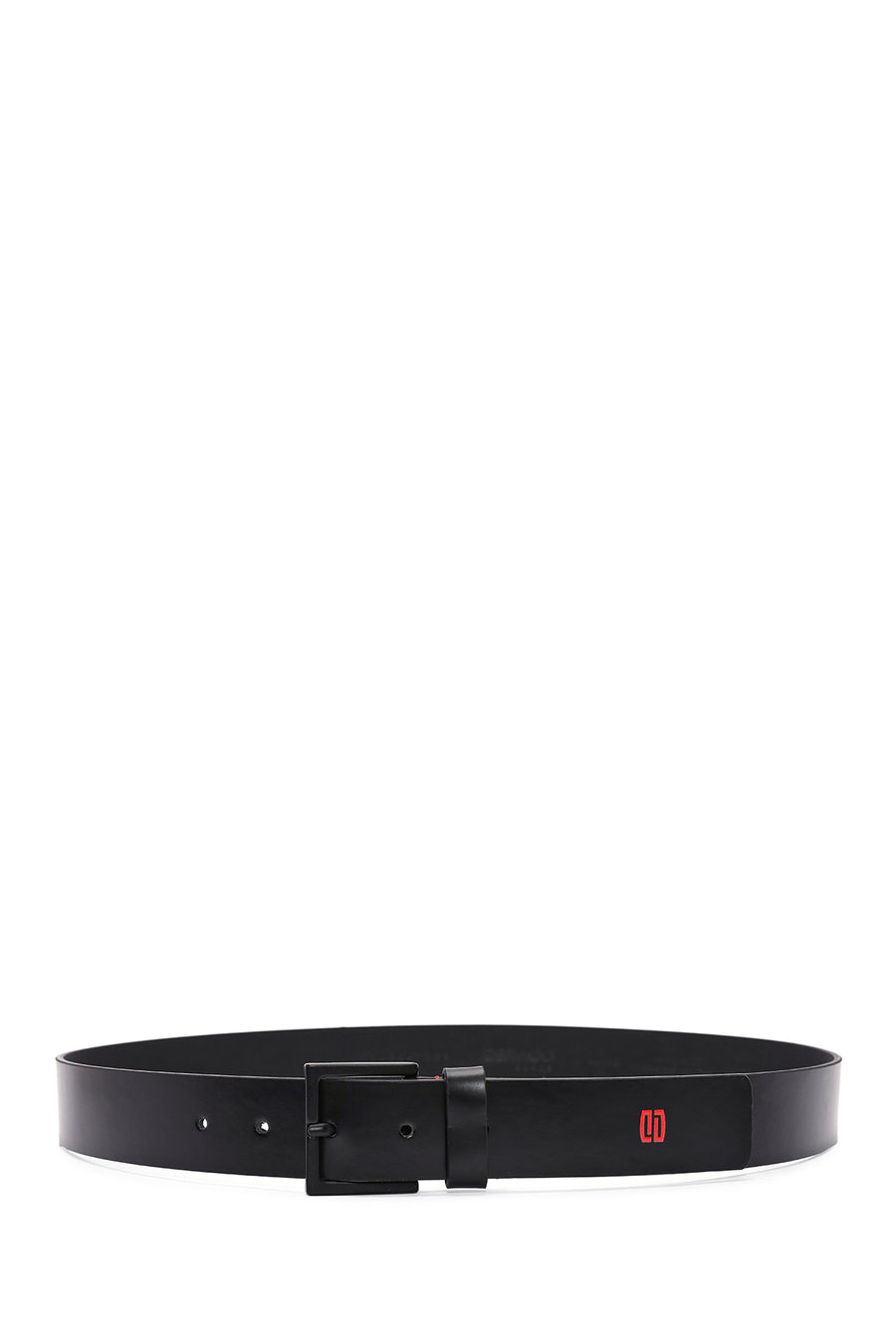 Men's Black Leather Belt