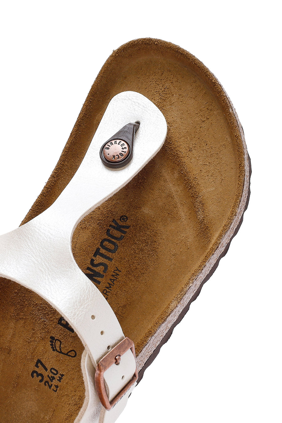 Birkenstock Kadın Beyaz Gizeh Bf Graceful Parmak Arası Terlik