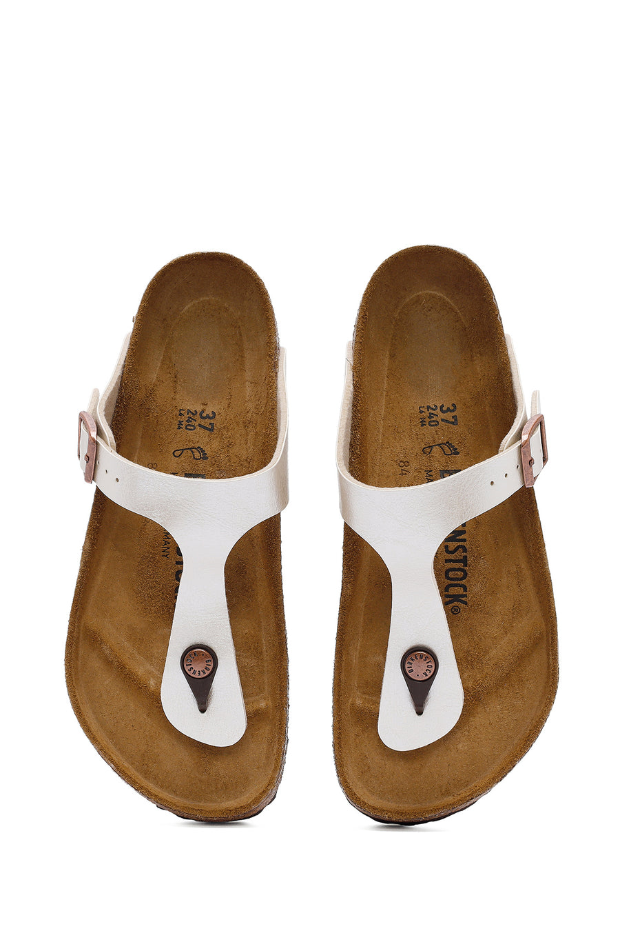 Birkenstock Kadın Beyaz Gizeh Bf Graceful Parmak Arası Terlik