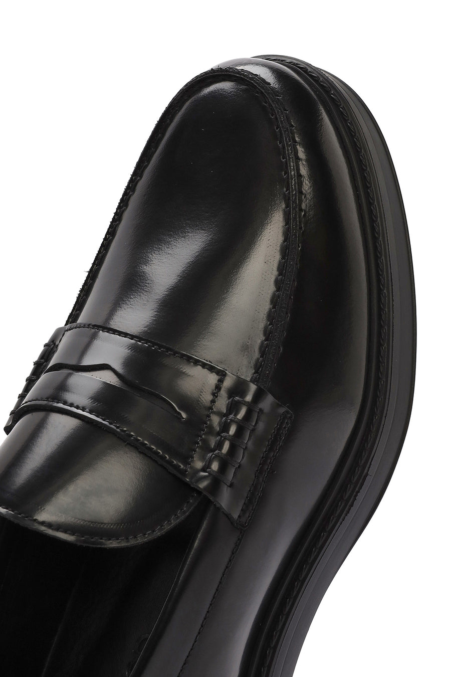 
Men's Black Leather Classic Loafer
